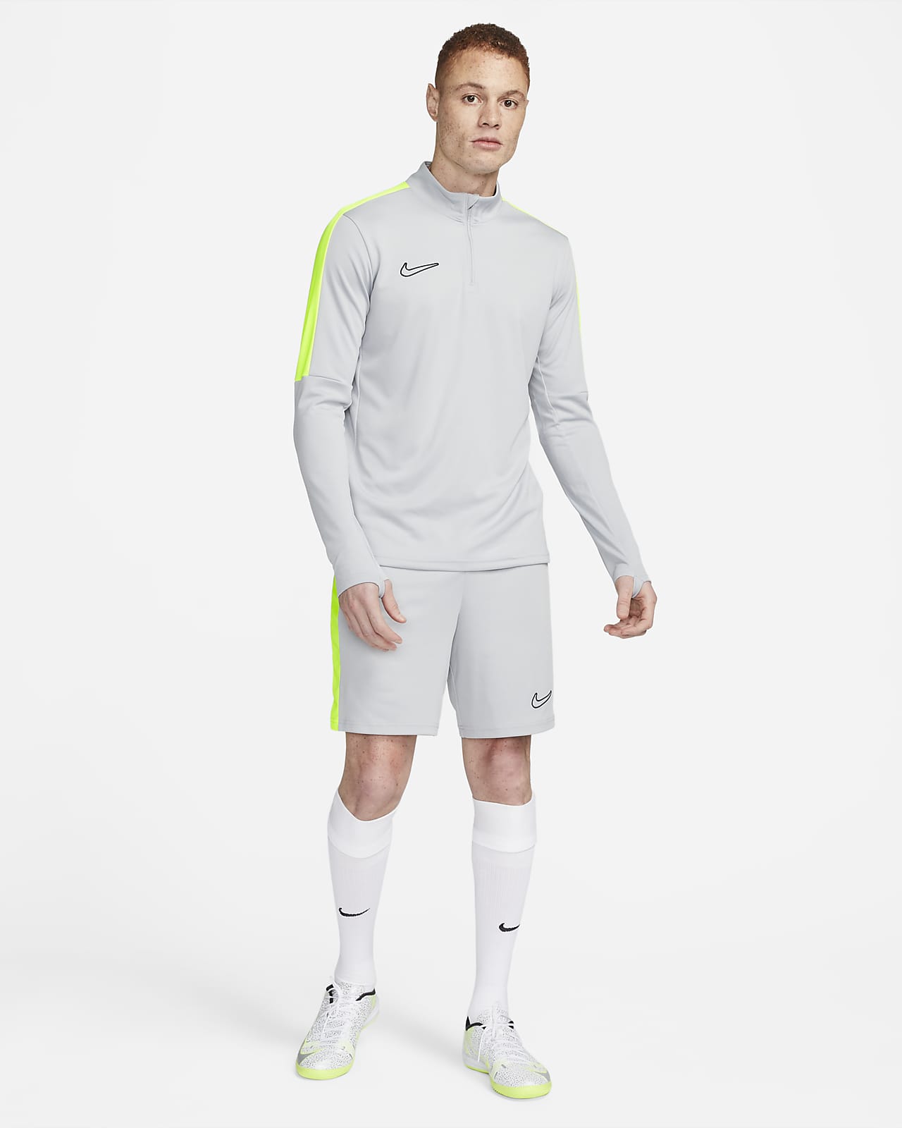 Playera de fútbol de medio para hombre Dri-FIT Global Academy. Nike MX