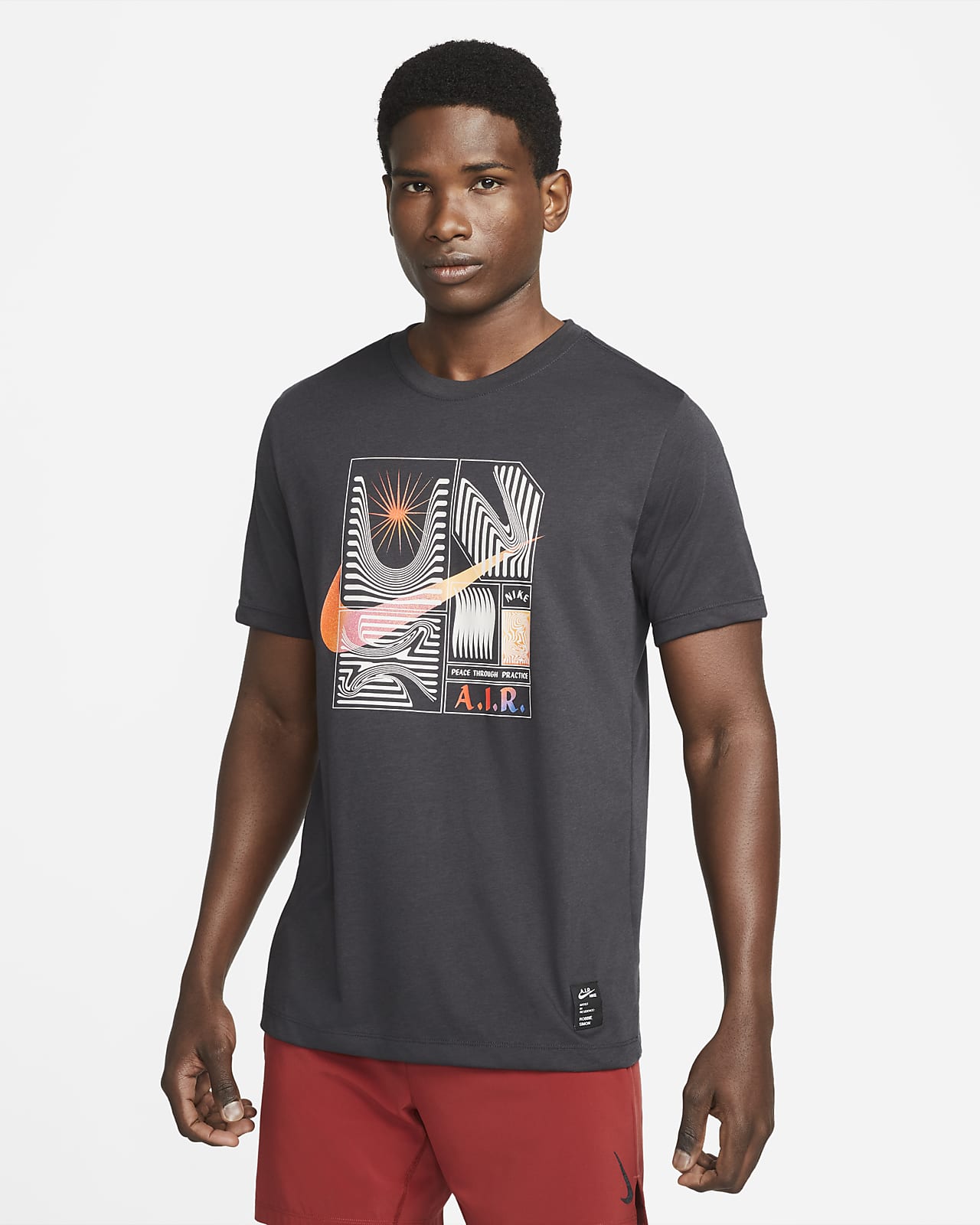 Tee-shirt Nike Yoga Dri-FIT A.I.R. pour Homme