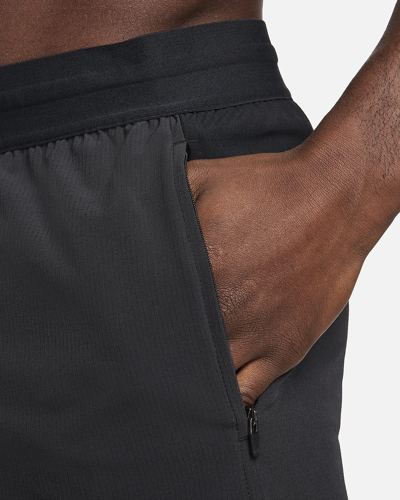 Nike Dri-Fit Flex Running Pants Black CU5498-010 Size XL