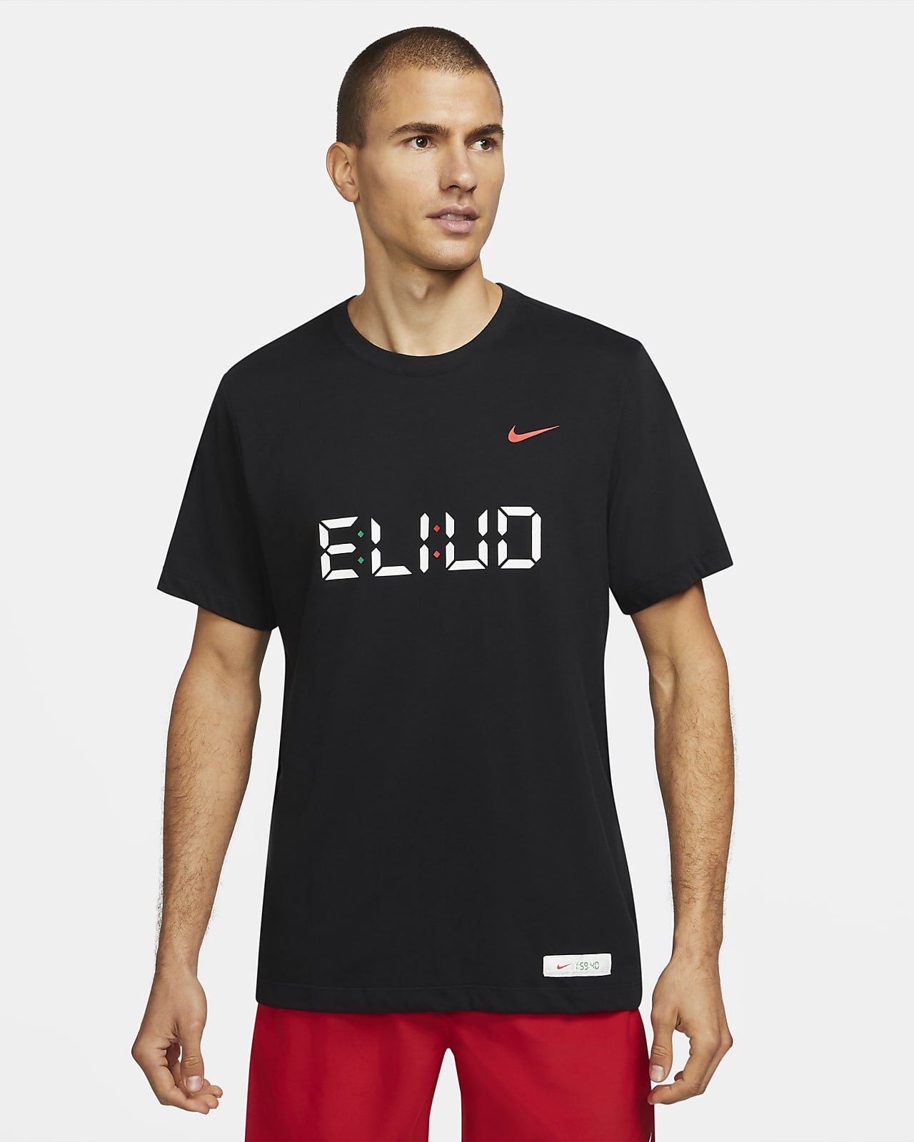 Nike Dri-FIT Eliud Running T-Shirt. Nike AE