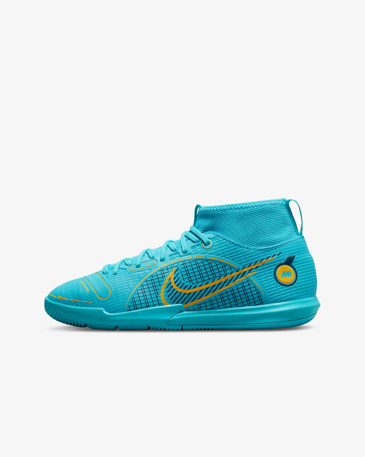 Nike Jr. Mercurial Superfly 8 Academy IC Younger and Older Kids' Indoor Court Football Shoes