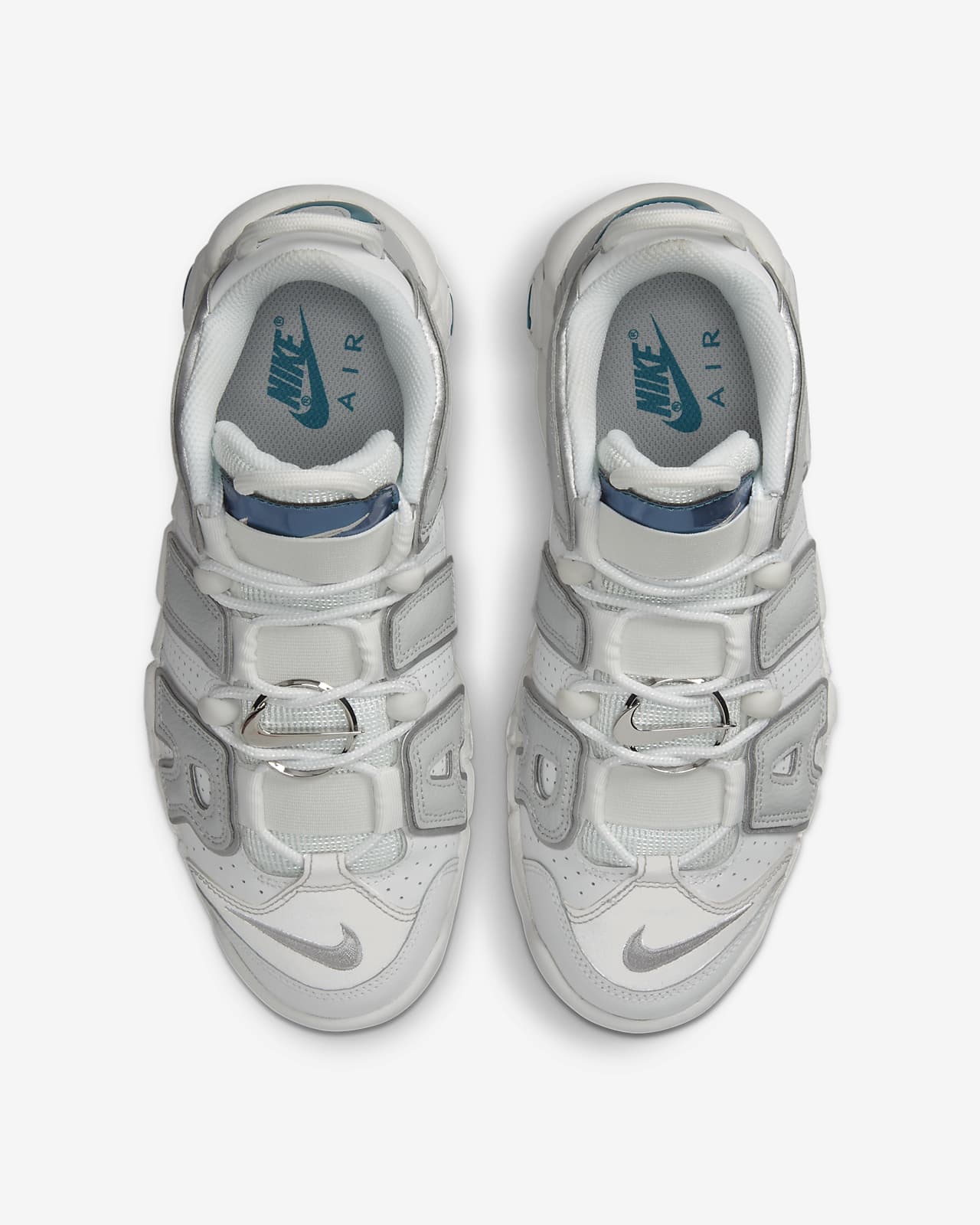 Nike Uptempo Bianche E Argento Factory Sale, 52% OFF |  www.ingeniovirtual.com