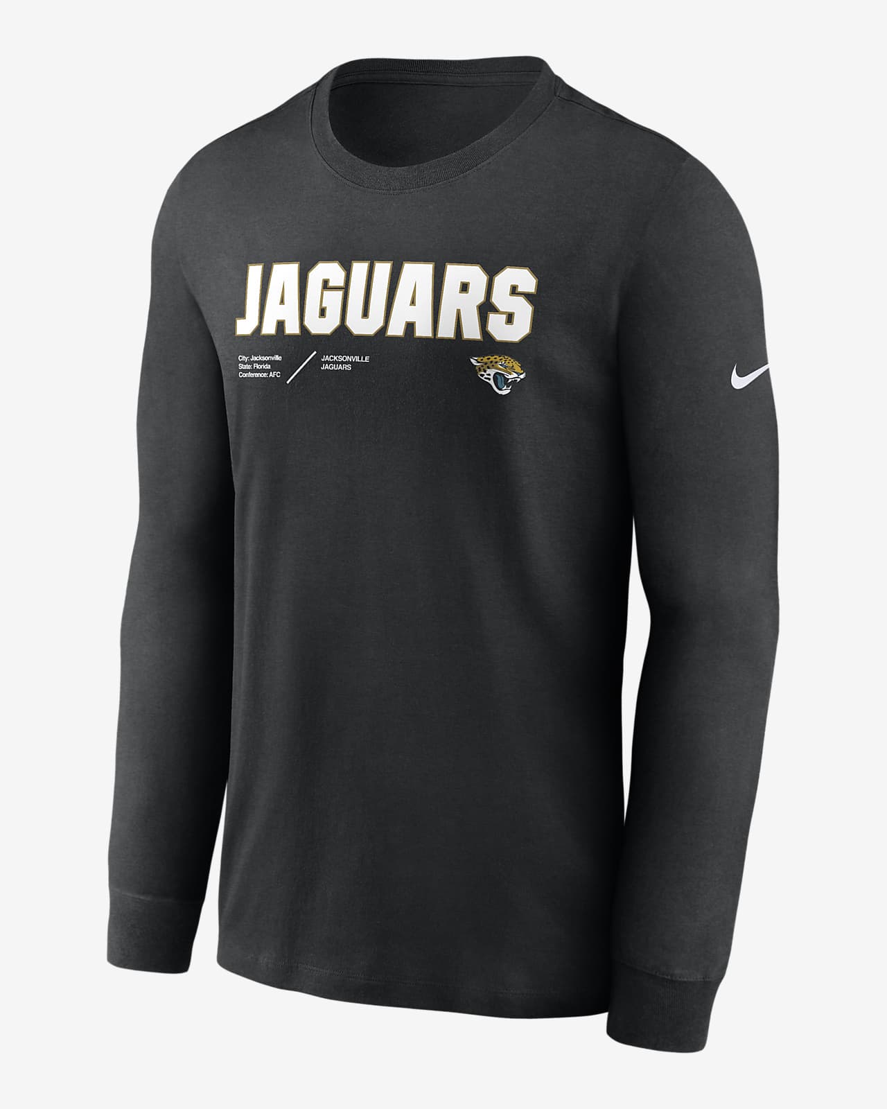 Nike Dri-FIT Community Legend (NFL Jacksonville Jaguars) Men's T-Shirt.