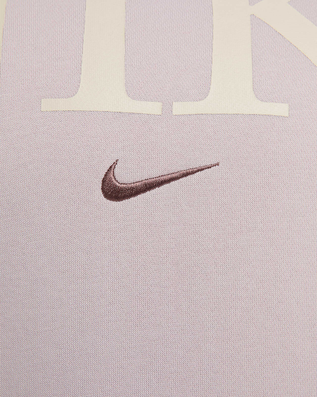 Sweatshirt de gola redonda folgada com logótipo Nike Sportswear Phoenix  Fleece para mulher (tamanhos grandes)
