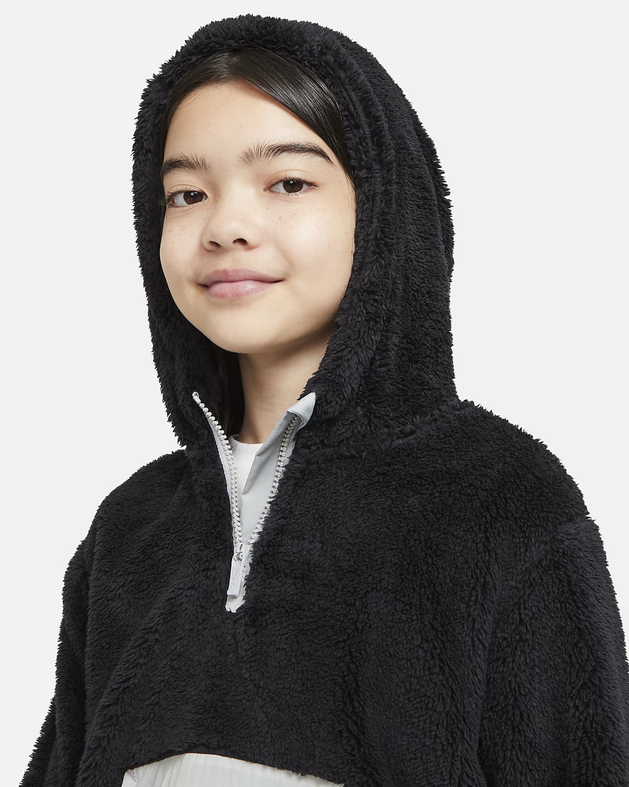 nike sherpa hoodie women's