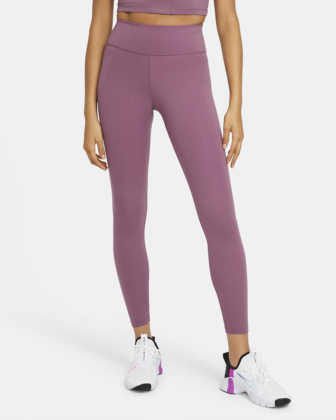 purple leggings nike