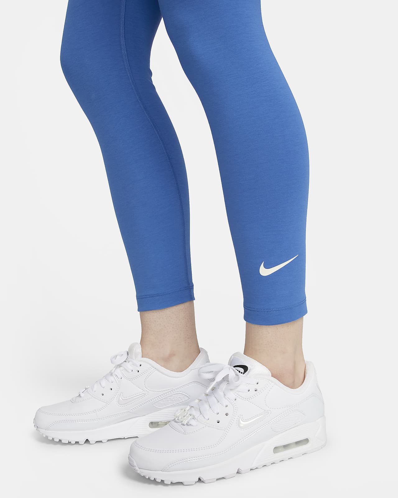 Nike One Women's High-Waisted 7/8 Allover Print Leggings (as1, Alpha, x_s,  Regular, Regular, Black/Ocean Bliss) at  Women's Clothing store
