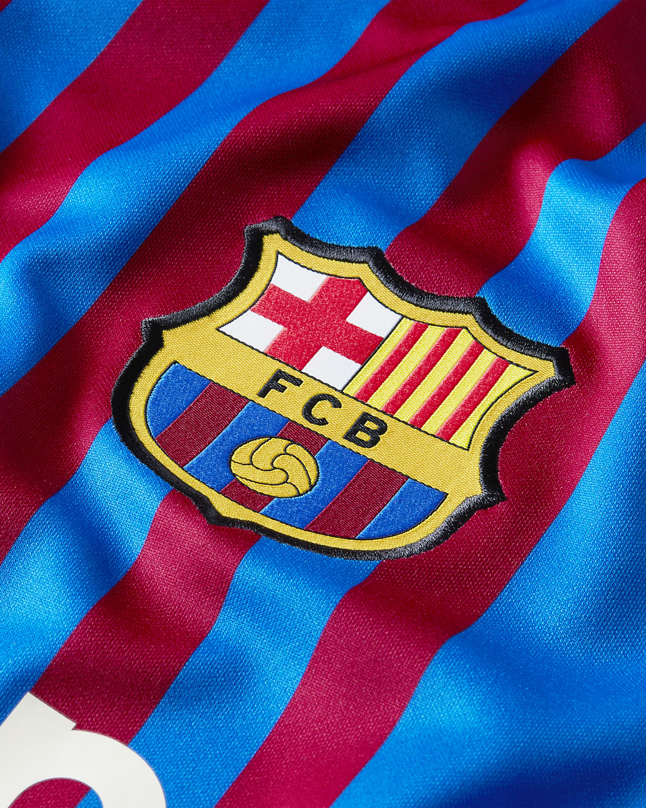 فريزر هاس FC Barcelona 2021/22 Stadium Home Men's Soccer Jersey فريزر هاس