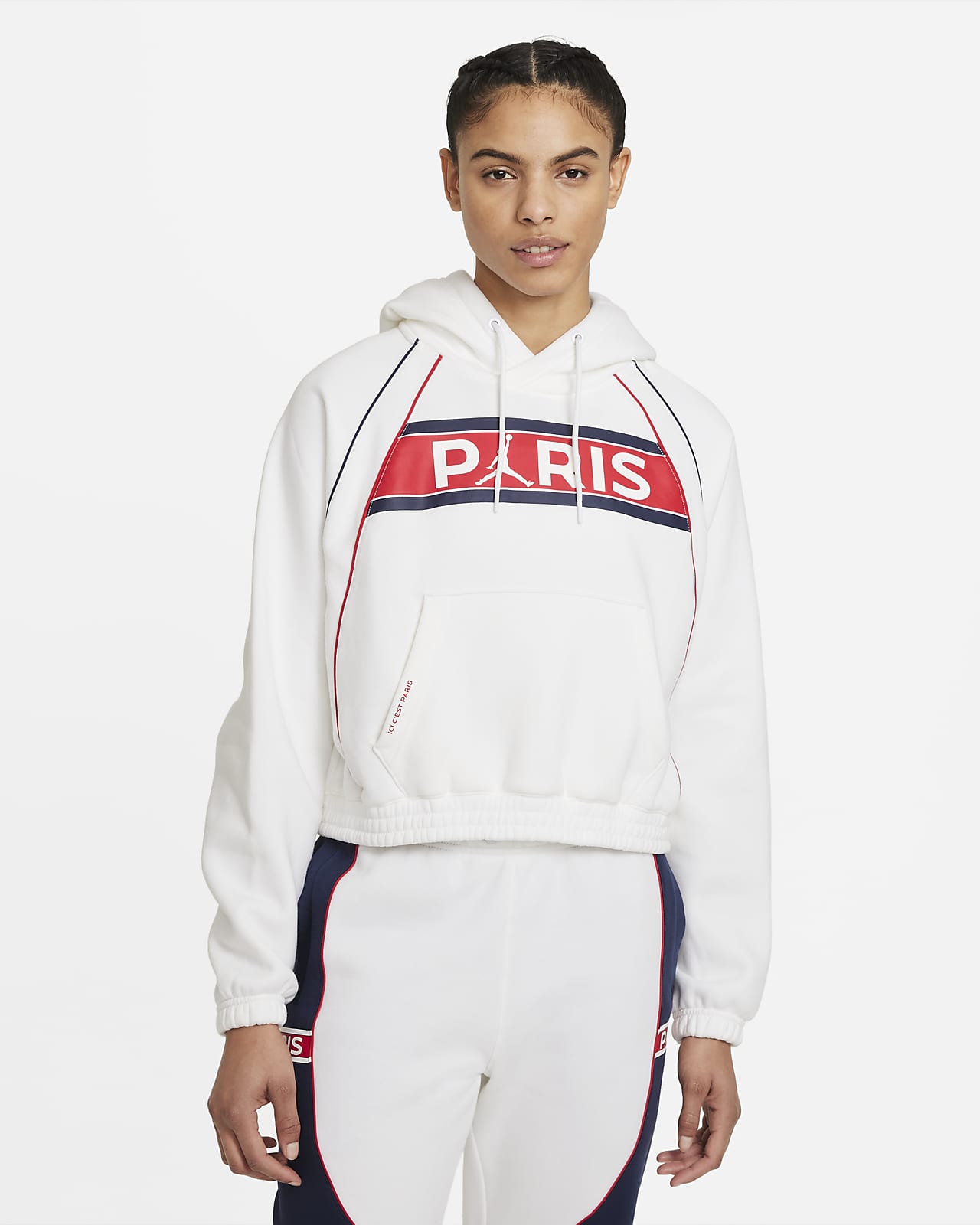 Paris saint germain fleece hoodie Clearance