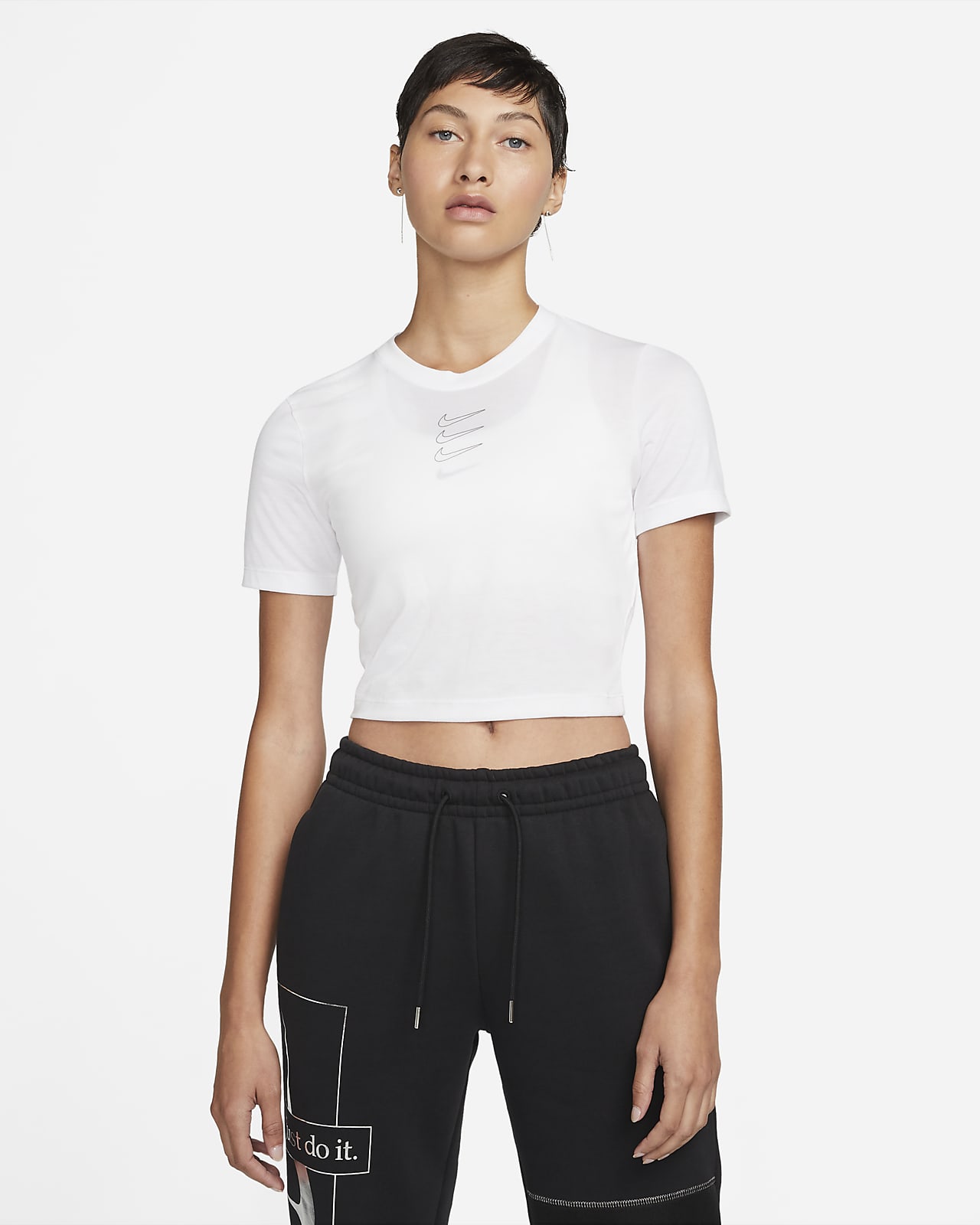 t shirt nike pro femme