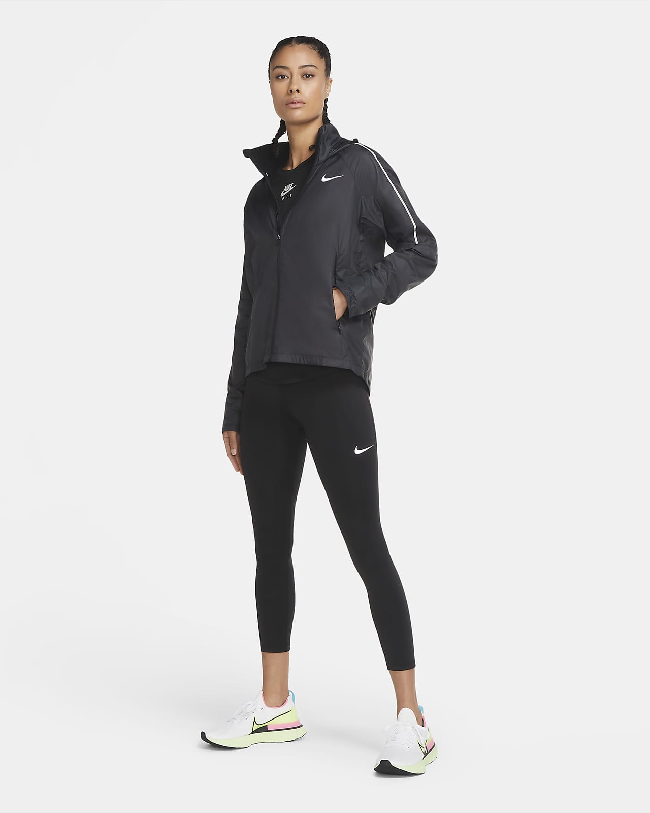 dinastía formal Popular Nike Shield Chaqueta de running - Mujer. Nike ES