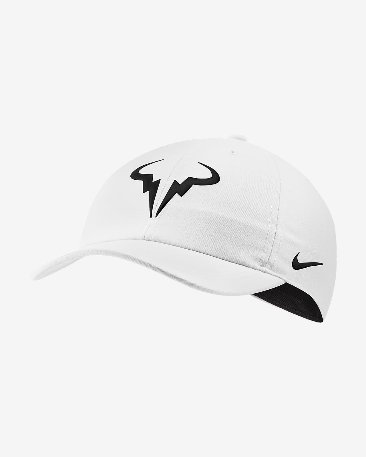 espía oler Escarchado NikeCourt AeroBill Rafa Heritage86 Tennis Hat. Nike BG