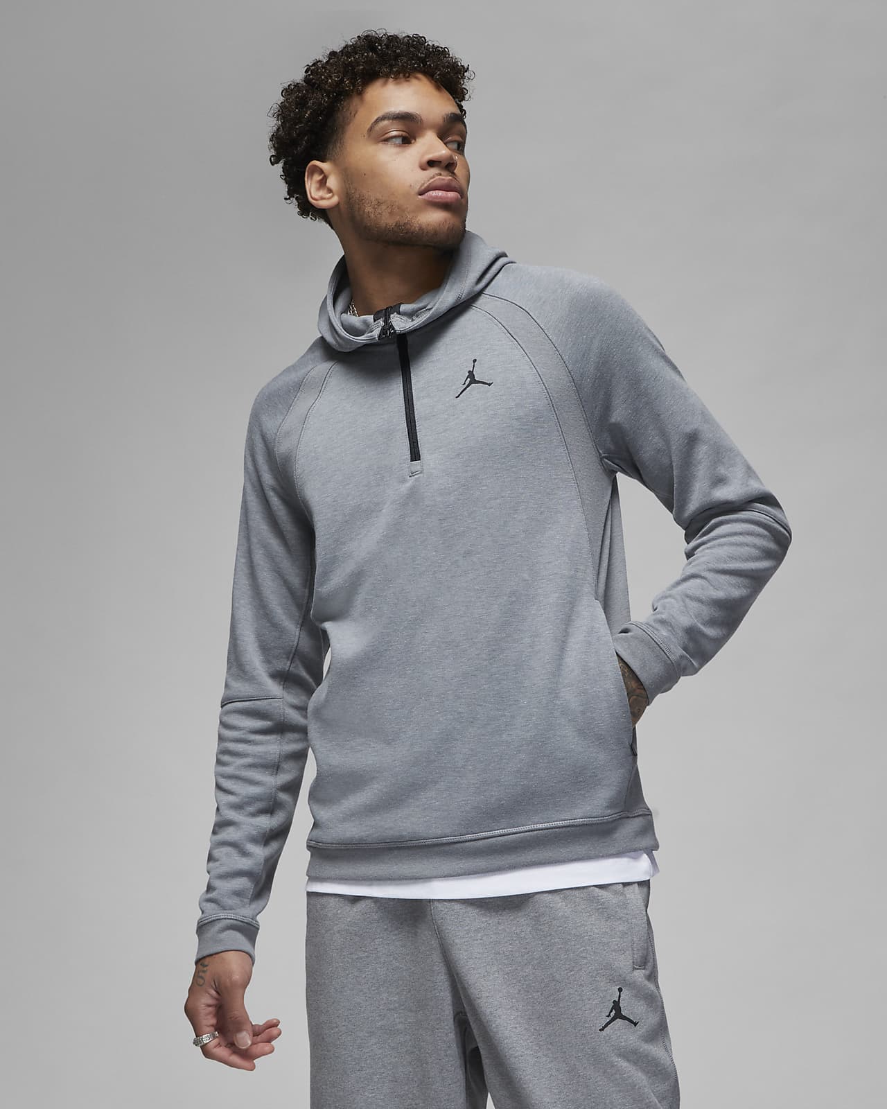 Retencion temor tienda de comestibles Jordan Sport Sudadera con capucha y media cremallera - Hombre. Nike ES