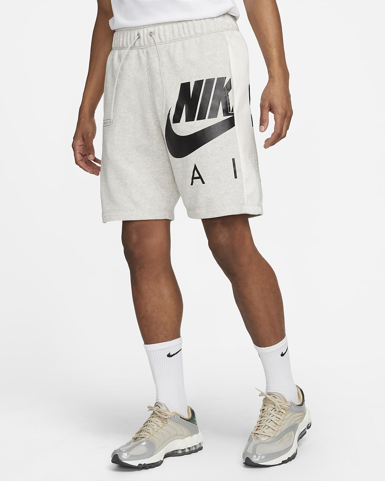 nike air french terry shorts