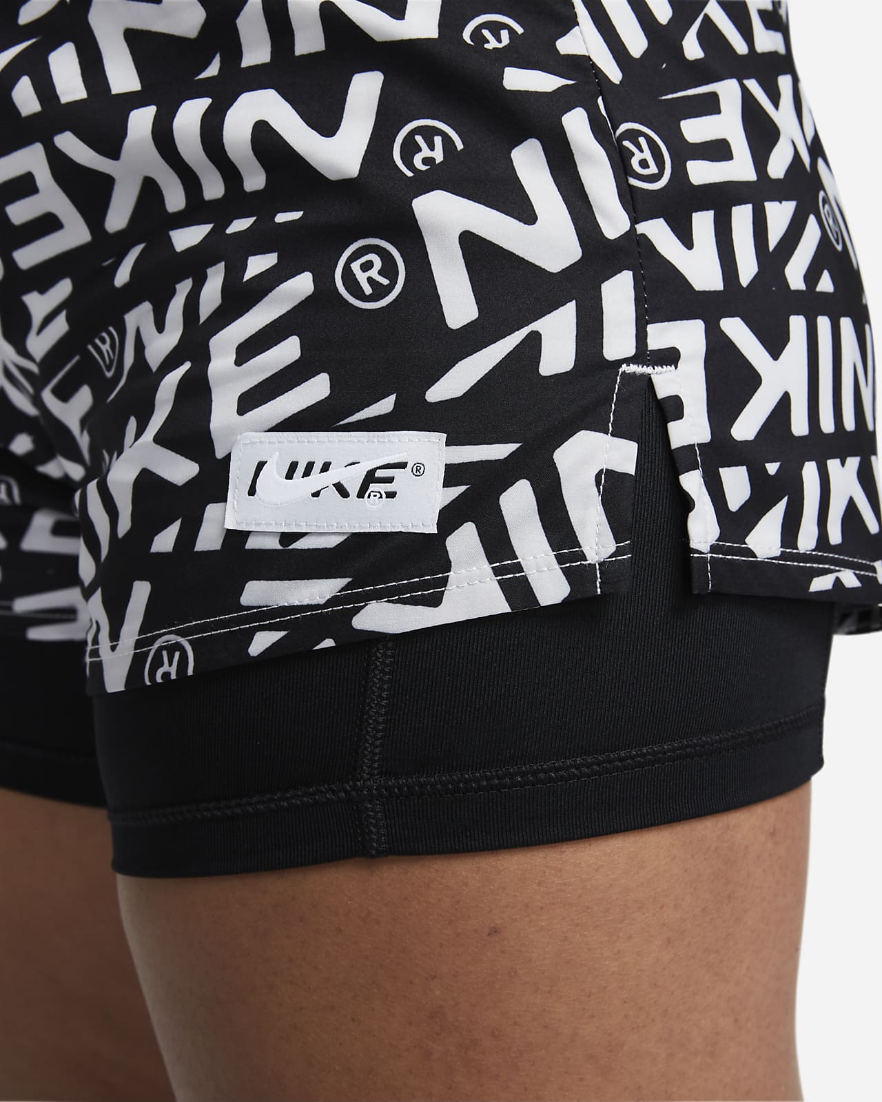 Lol Communicatie netwerk Inloggegevens Nike Dri-FIT One Women's Mid-Rise 3" 2-in-1 Printed Shorts. Nike.com