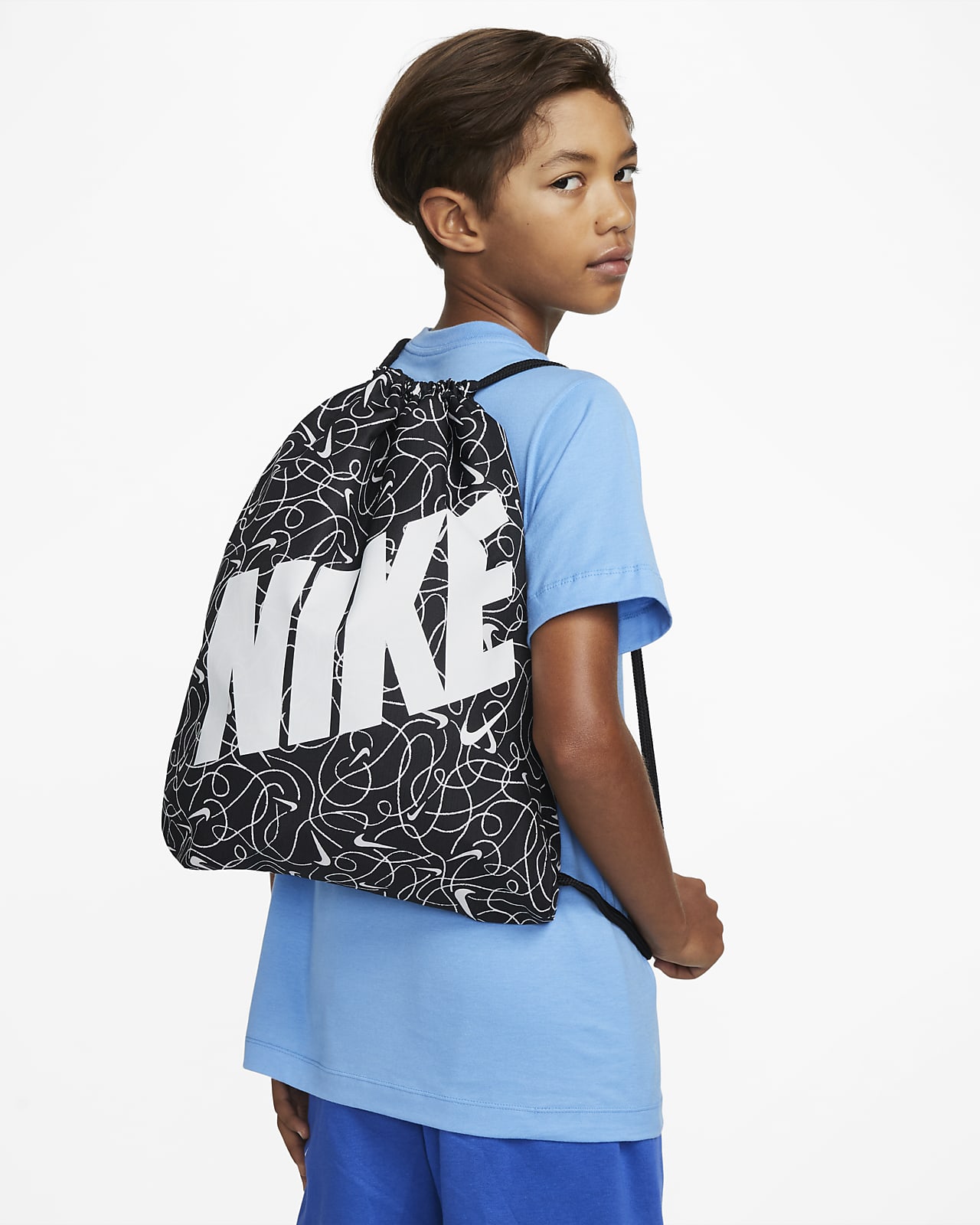 Nike Kids' Drawstring Bag (12L). Nike LU