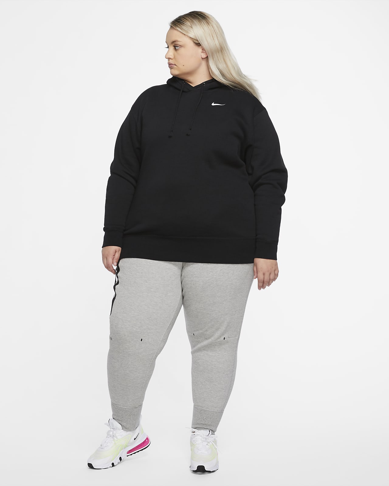 plus size nike pullover