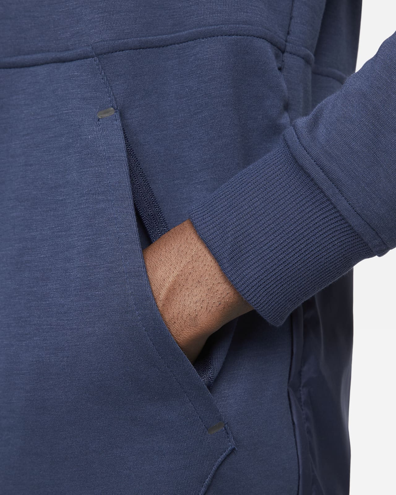 Felpa da calcio in fleece con cappuccio e zip a metà lunghezza Chelsea FC –  Uomo. Nike IT