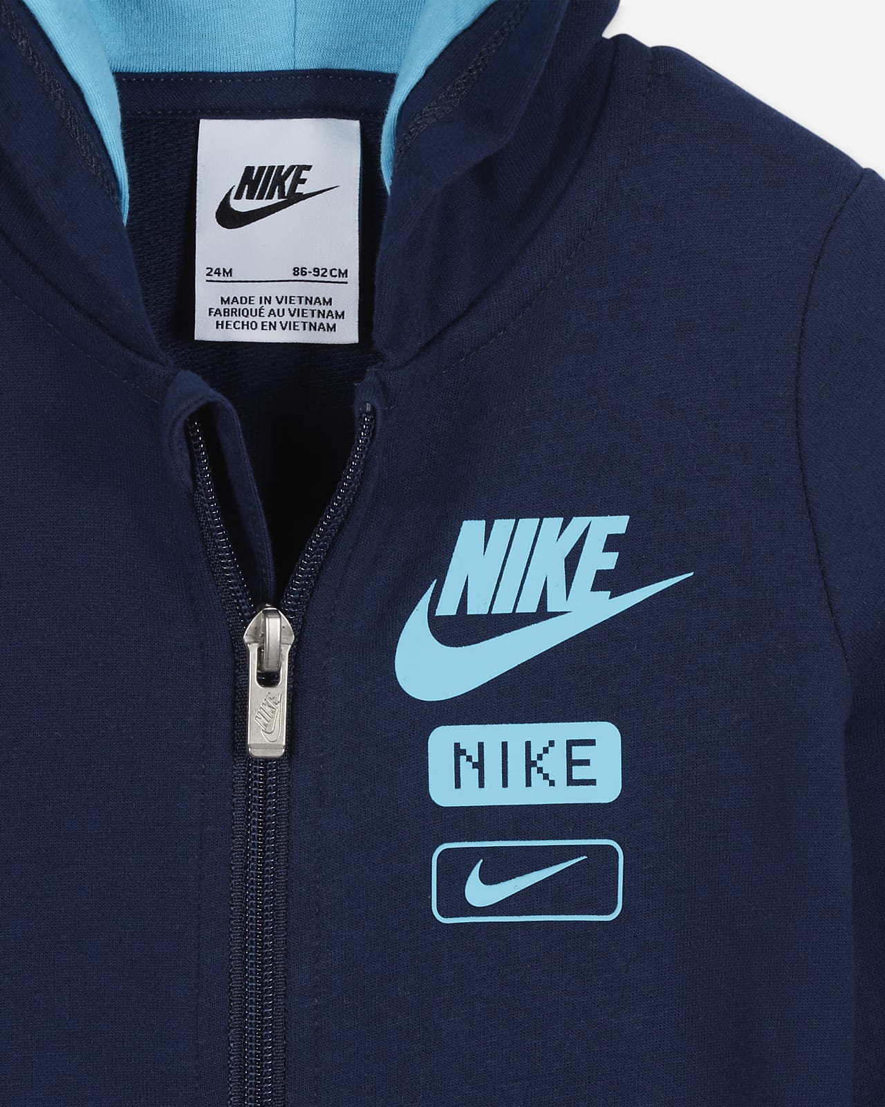 Nike Sportswear Club Hooded Overalls Baby (12–24M) Overalls. Nike UK