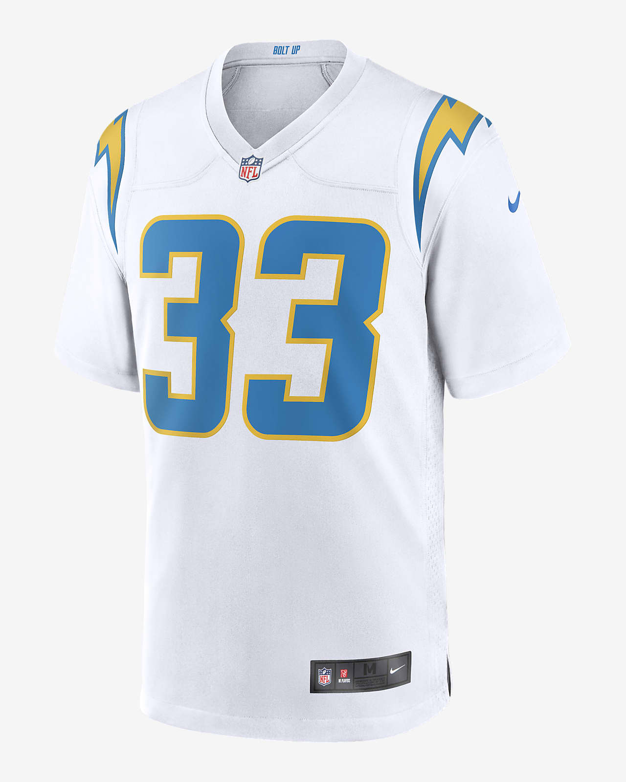 Nike - NFL Los Angeles Chargers (Derwin James) Men's Game Football Jersey