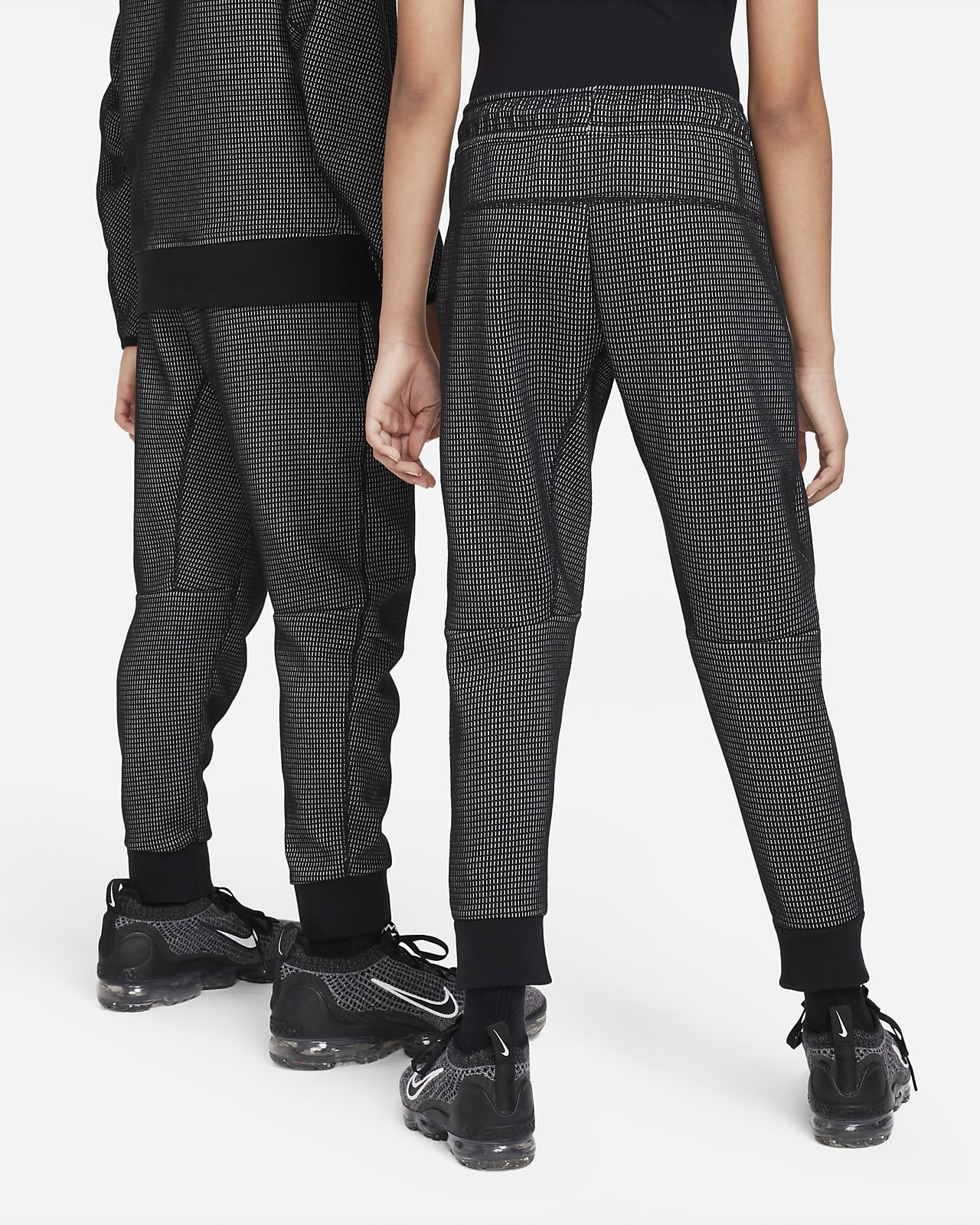 Nike Boy's Sportswear Tech Fleece Trousers - University Red/Black