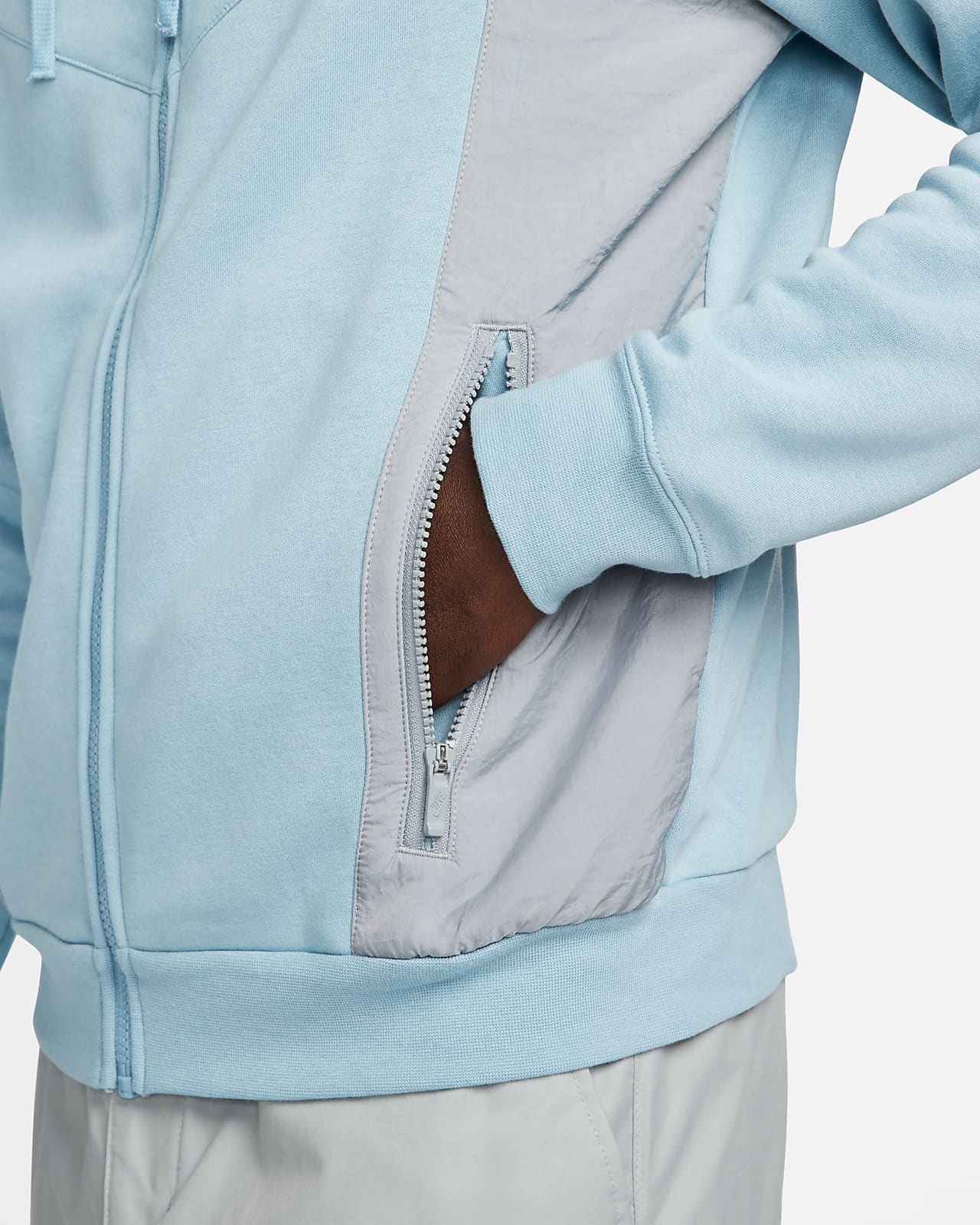 Nike Sportswear Hybrid Full-Zip Fleece 