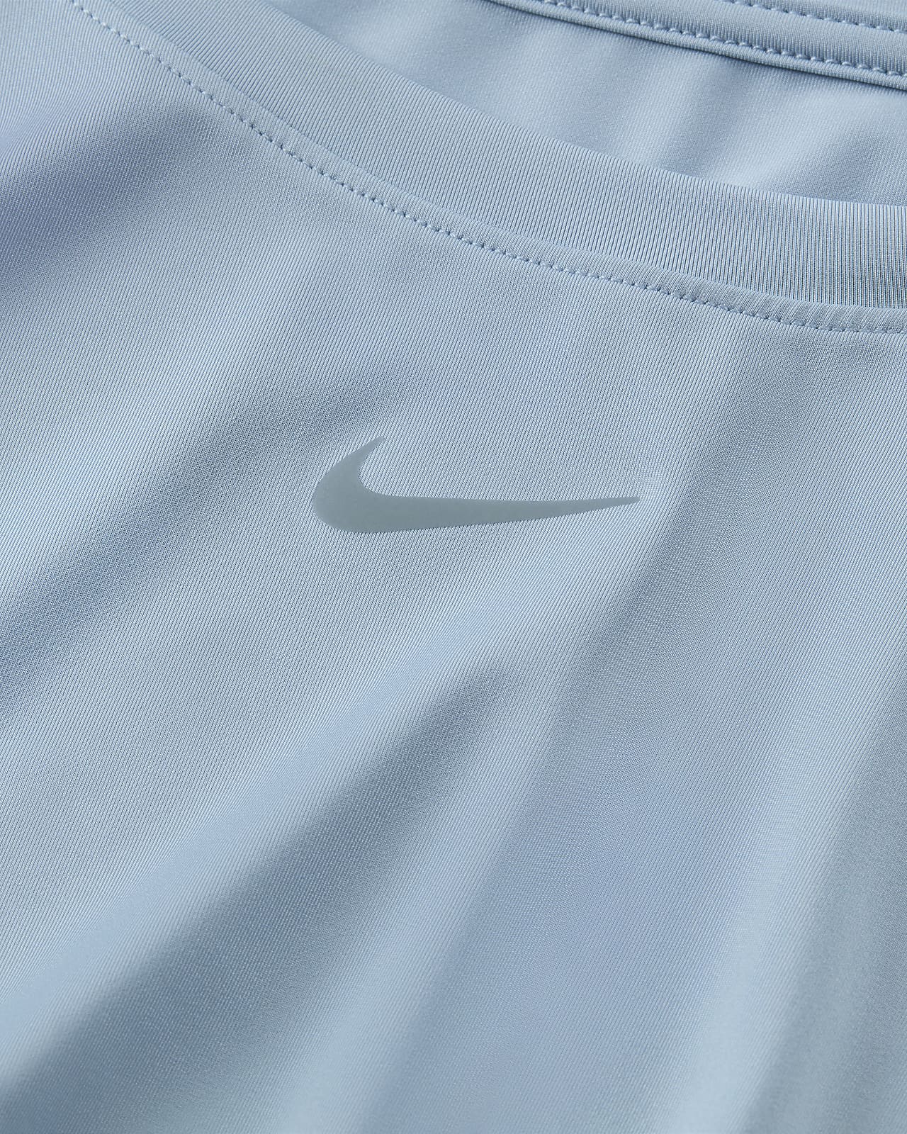 Embroidered Womens Nike One Luxe Dri-FIT Long Sleeve Standard Fit