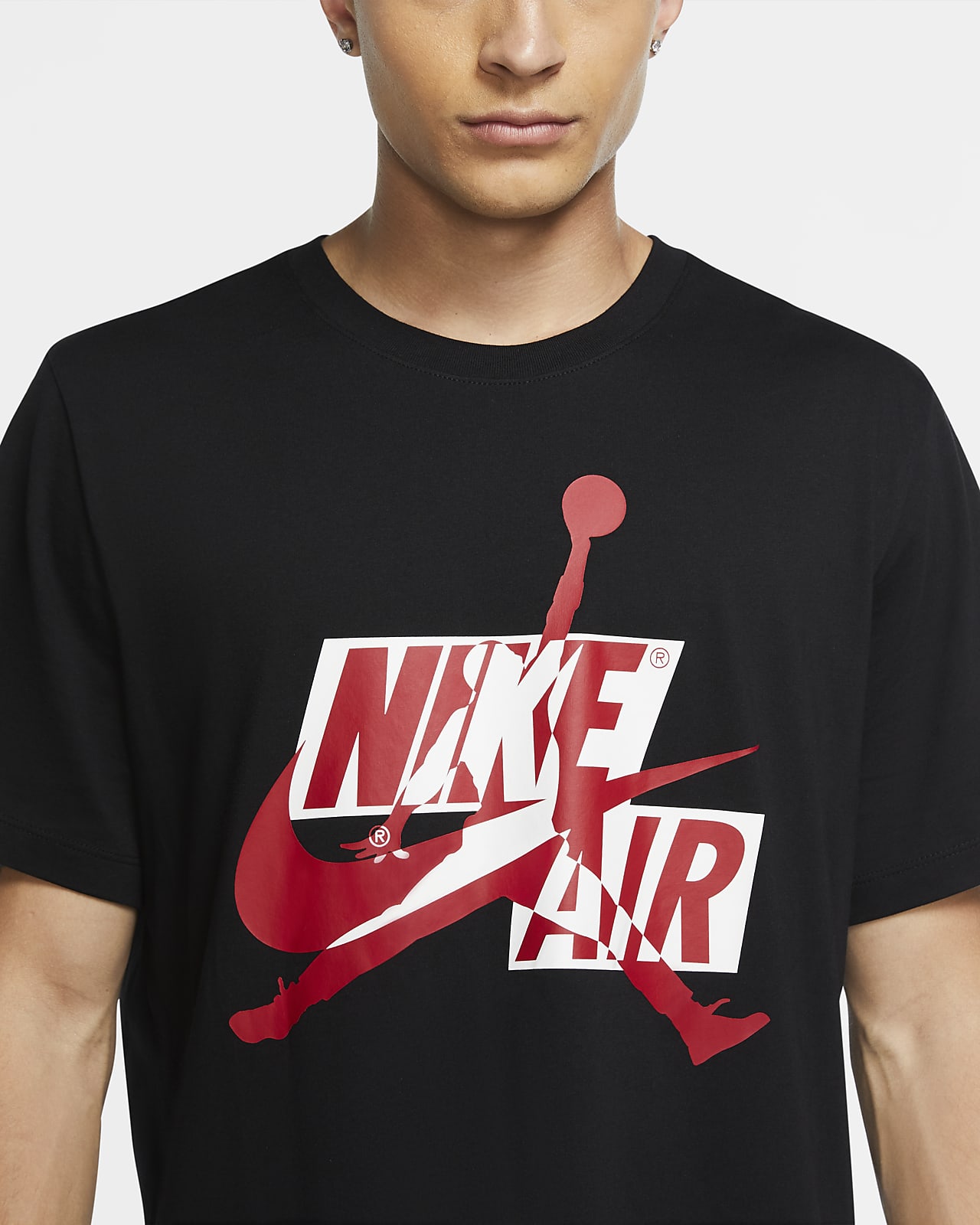 Kortärmad tröja Jordan Jumpman Classics HBR med rund hals Kortärmad tröja Jordan Jumpman Classics HBR med rund hals