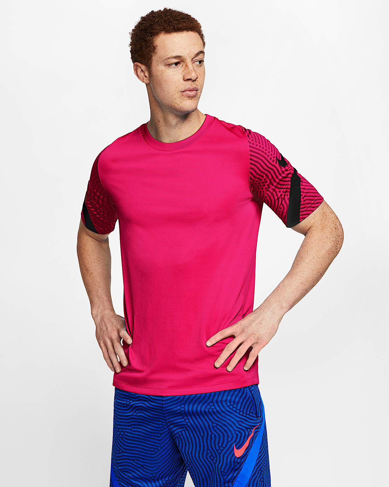 nike strike short sleeve jersey