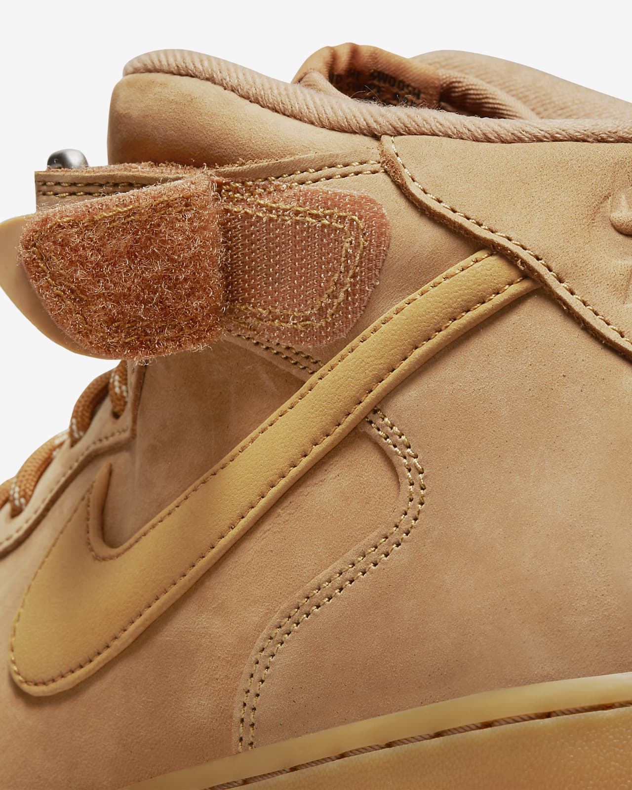 Nike Air Force 1 WB Flax Wheat Gum Brown On Feet Sneaker Review