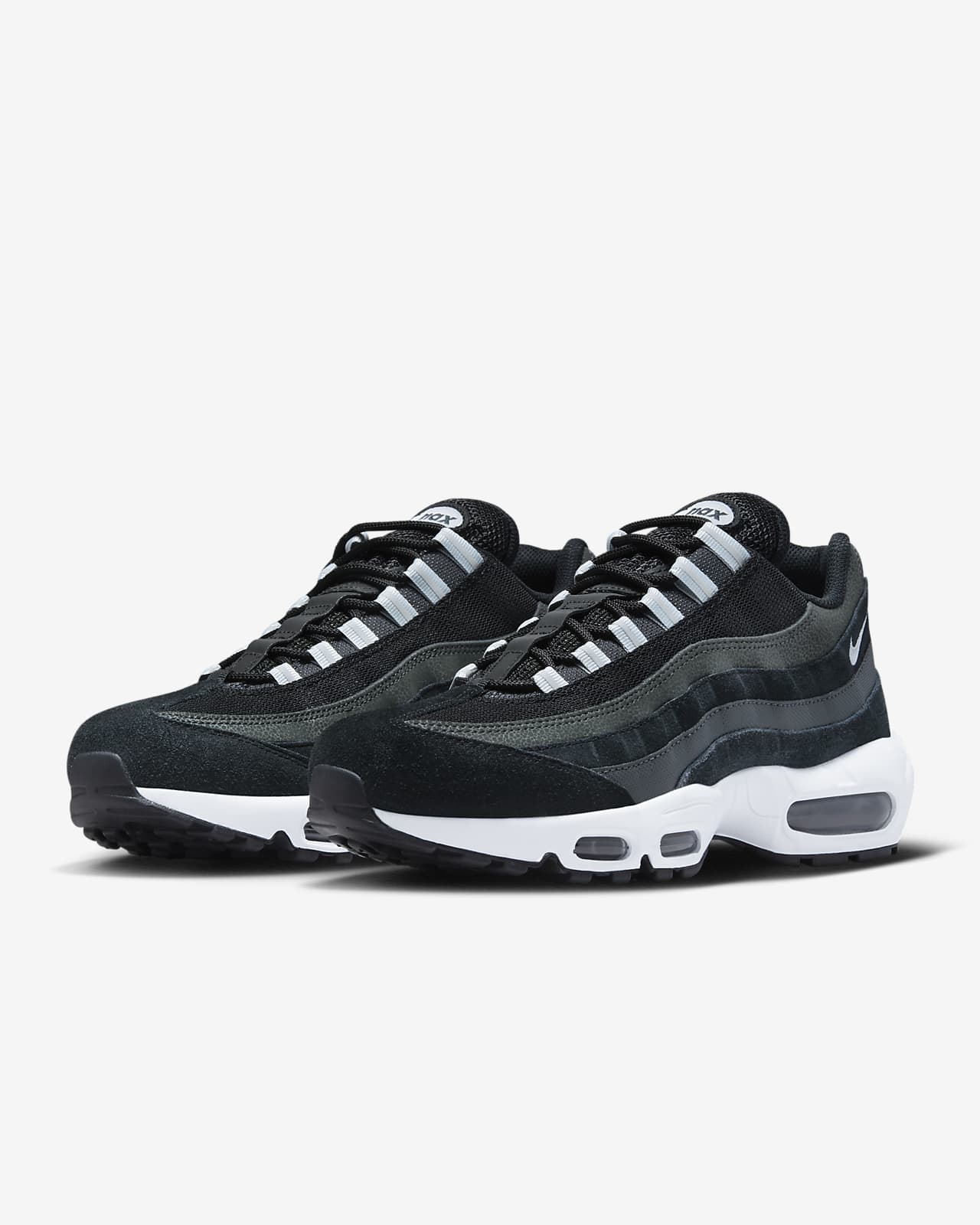 Nike Air Max 95 Se Black Black-White (Women's)