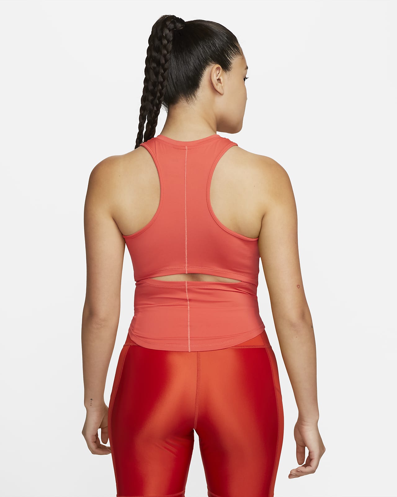 Camisola sem mangas recortada Nike Dri-FIT One Luxe para mulher