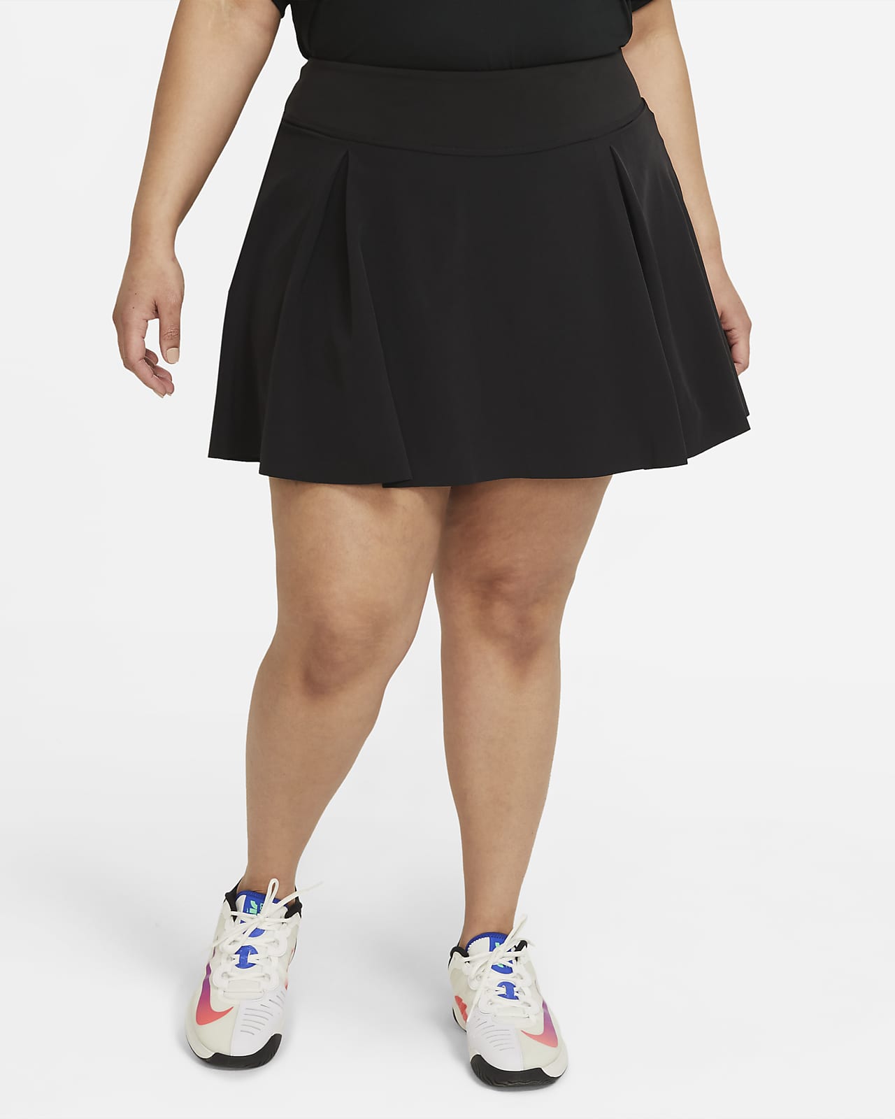 Pleated-Front Twill Golf Skirt: Women's Designer Bottoms