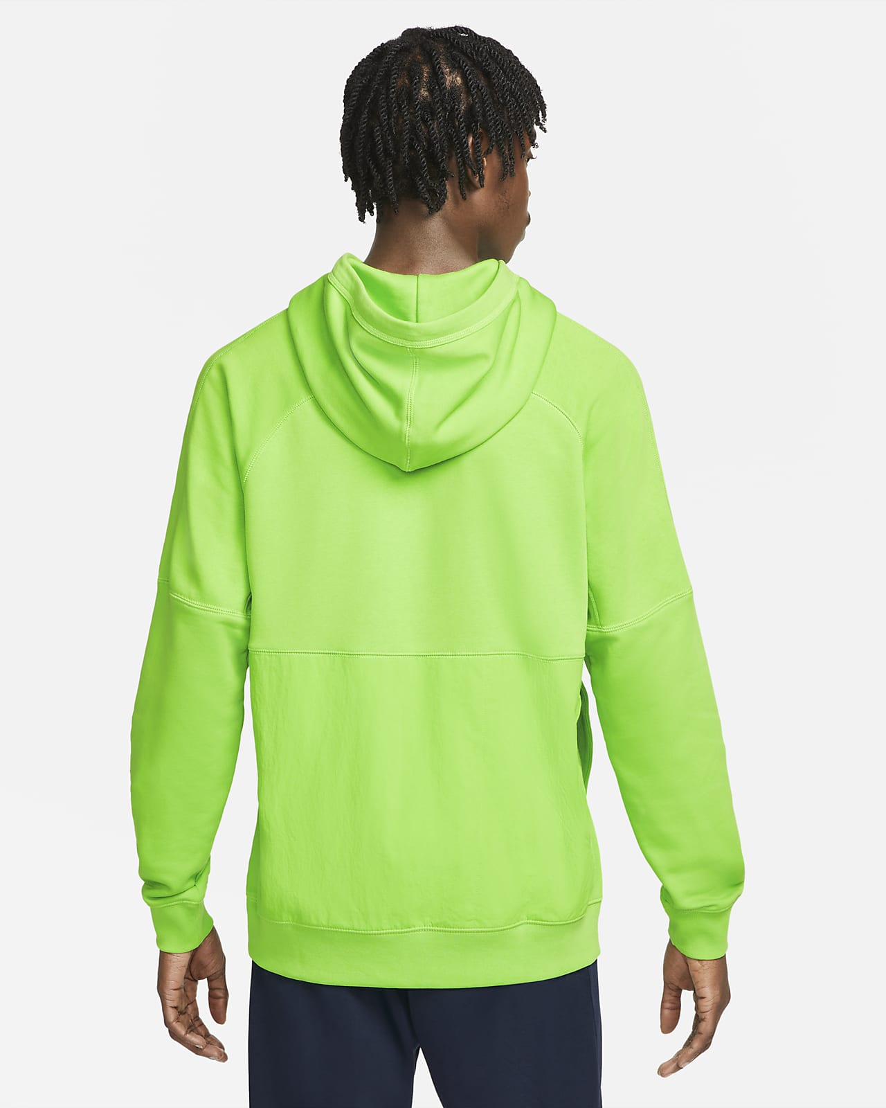 Nigeria Men's French Terry Soccer Hoodie