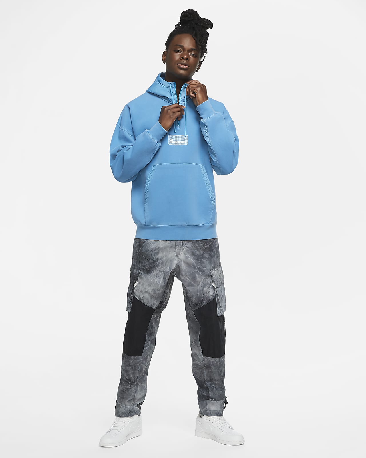Chándal Sudadera con Capucha Paris Saint-Germain Air Jordan Azul 2020-2021