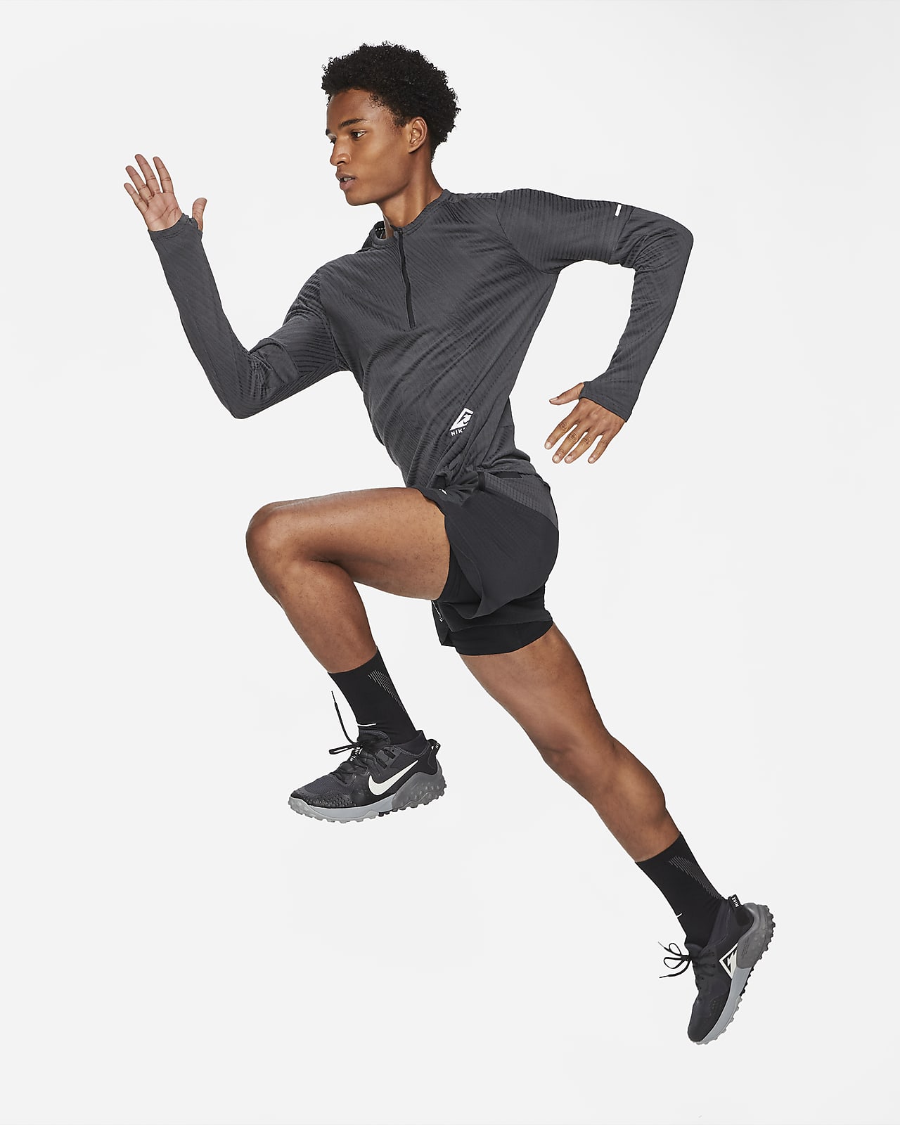 Nike Dri-FIT Flex Stride Men's Trail Shorts.