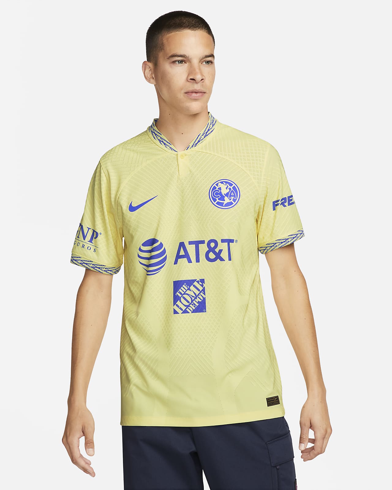  Nike 2022-2023 Brazil Home Football Soccer T-Shirt