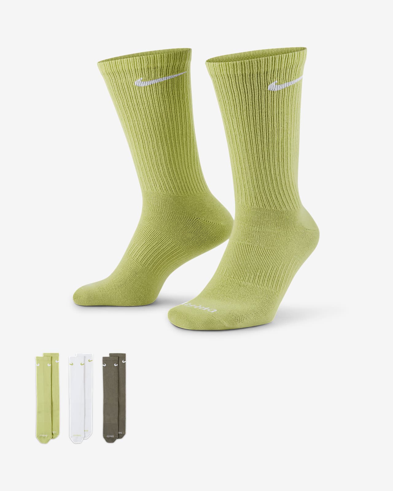 nike training crew socks