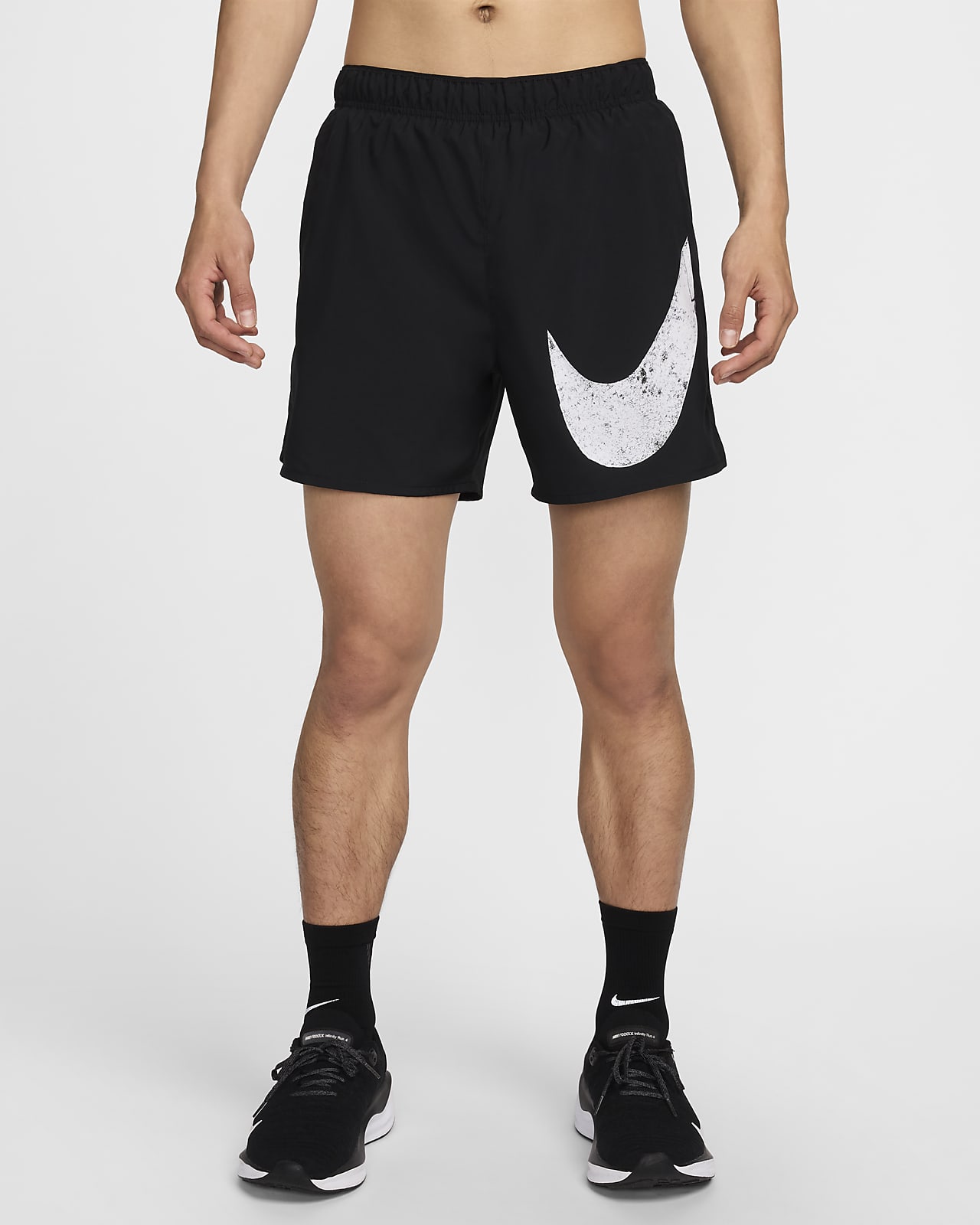 Nike Challenger Swoosh Men's 12.5cm (approx.) Dri-FIT Running Shorts