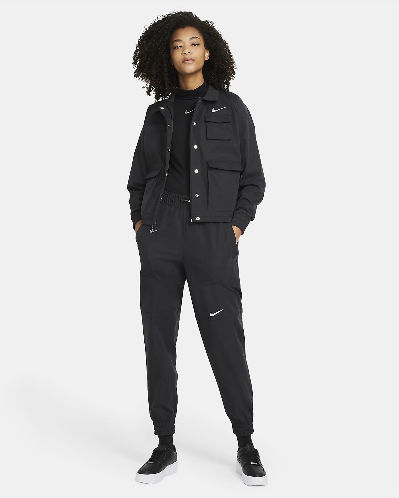 nike sportswear swoosh top