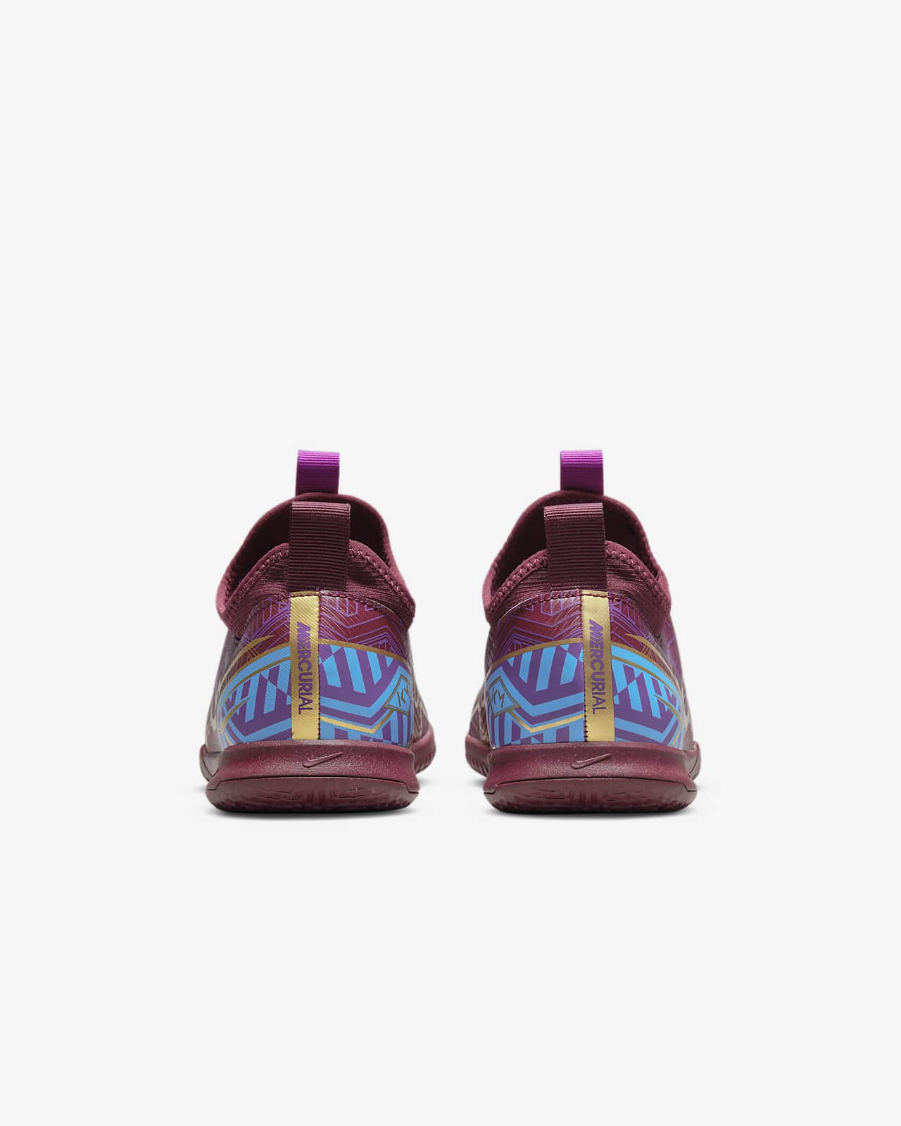 Buy Nike Jr. Zoom Mercurial Vapor 15 Academy KM TF dark beetroot/university  blue/vivid purple/metallic vivid gold from £52.00 (Today) – Best Deals on