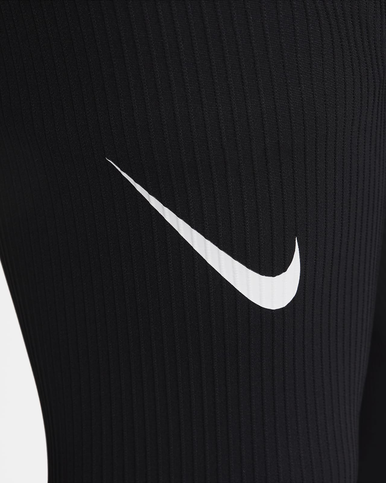 Nike Men's Dri-FIT ADV AeroSwift Racing Tights - Black/White
