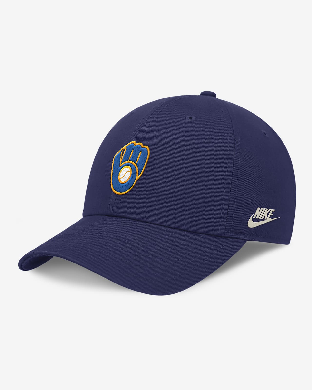 Milwaukee Brewers Rewind Cooperstown Club Men's Nike MLB Adjustable Hat