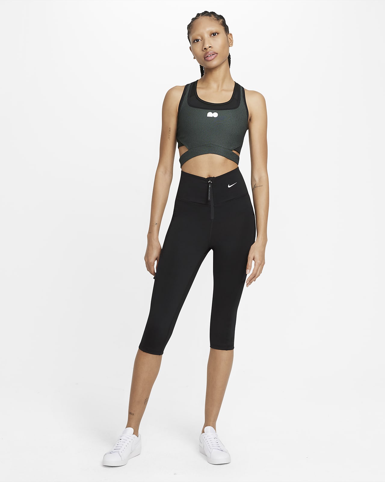 nike tennis crop top