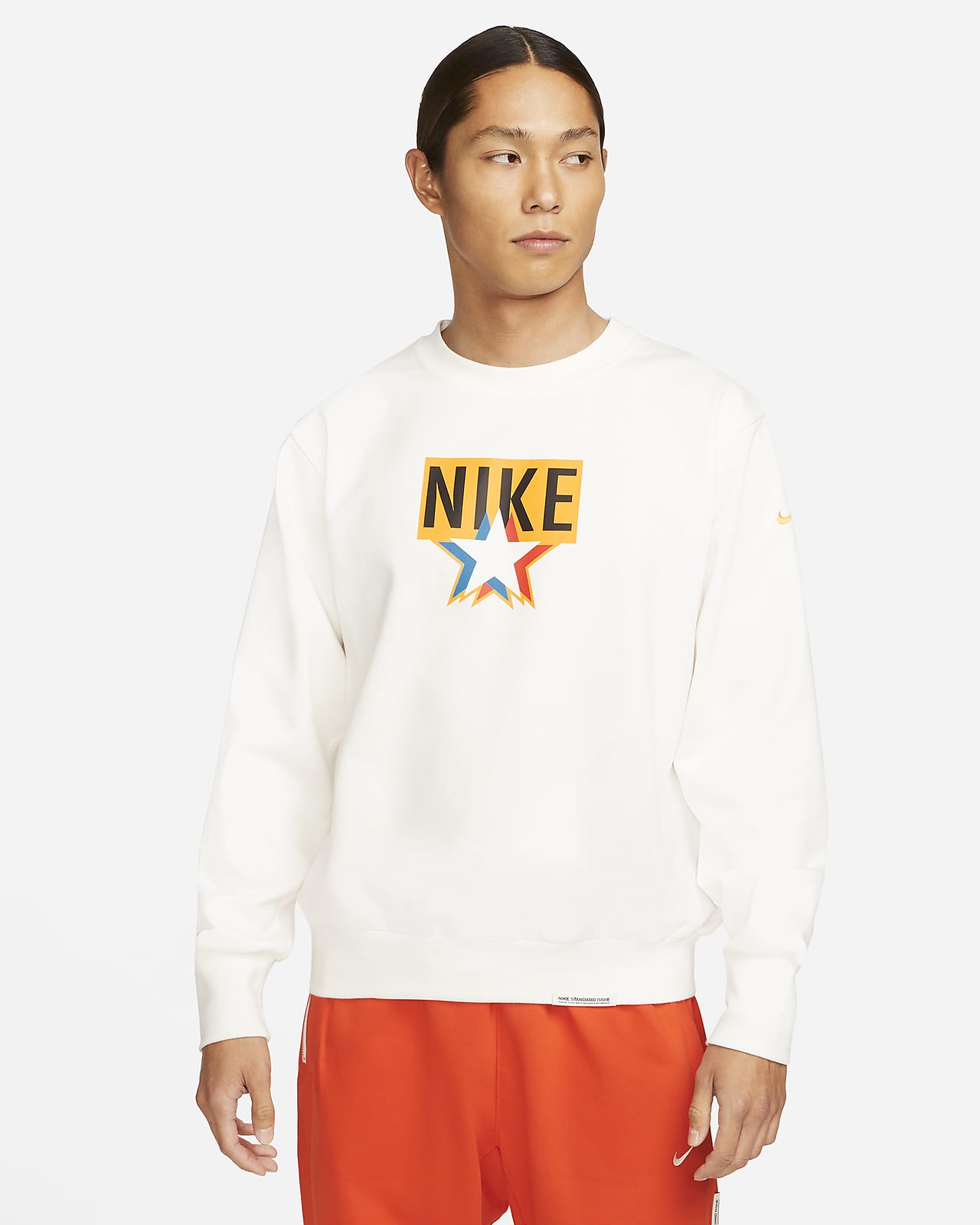 crewneck and sweatpants