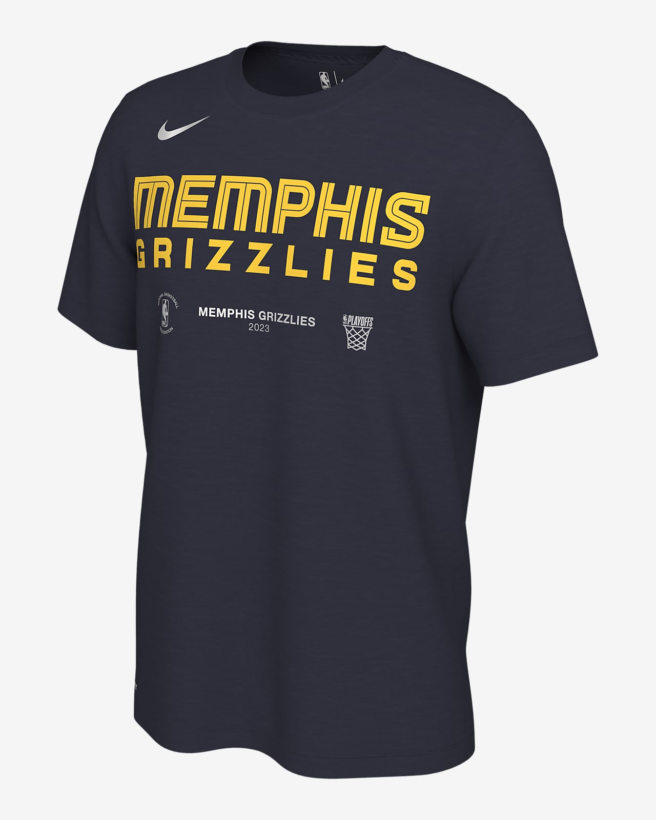 Memphis Grizzlies Men's Nike NBA Playoff Mantra 2023 T-Shirt.