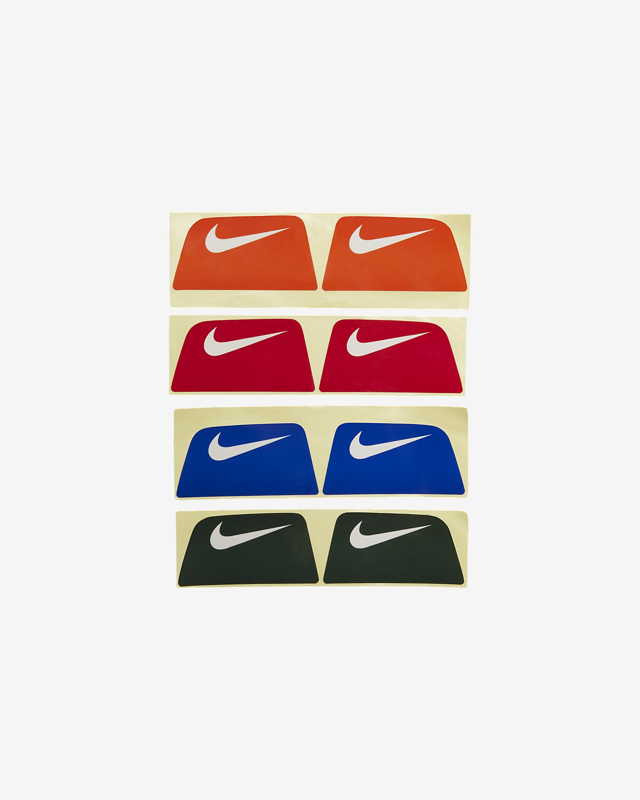 New Nike Black Supreme Football Visor Shield Decal Tabs Sticker Set & Card