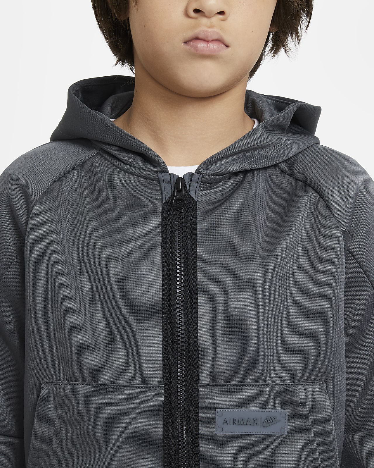 Nike Sportswear Air Max Sudadera con capucha y cremallera completa - Niño.  Nike ES