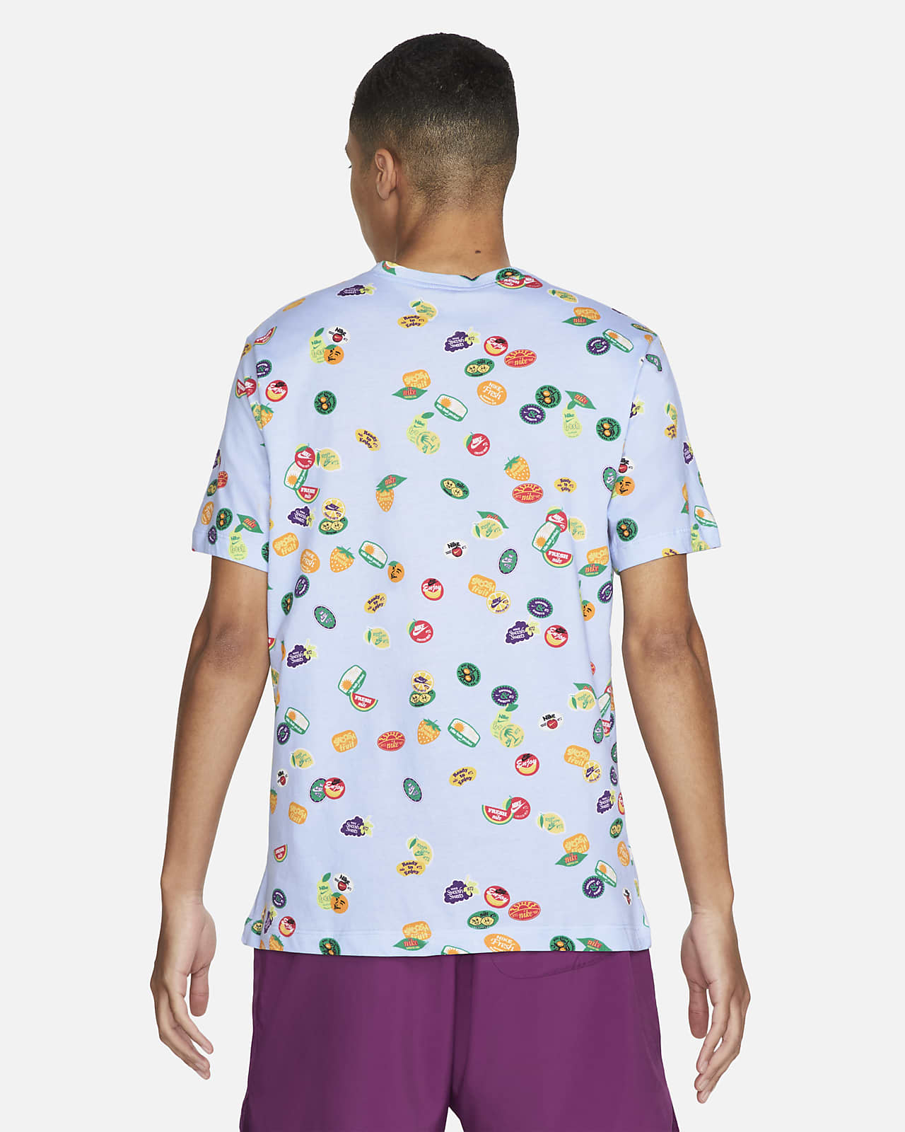 Alien with Donut Mens Short Sleeve Polo Shirt Regular Blouse Sportswear 