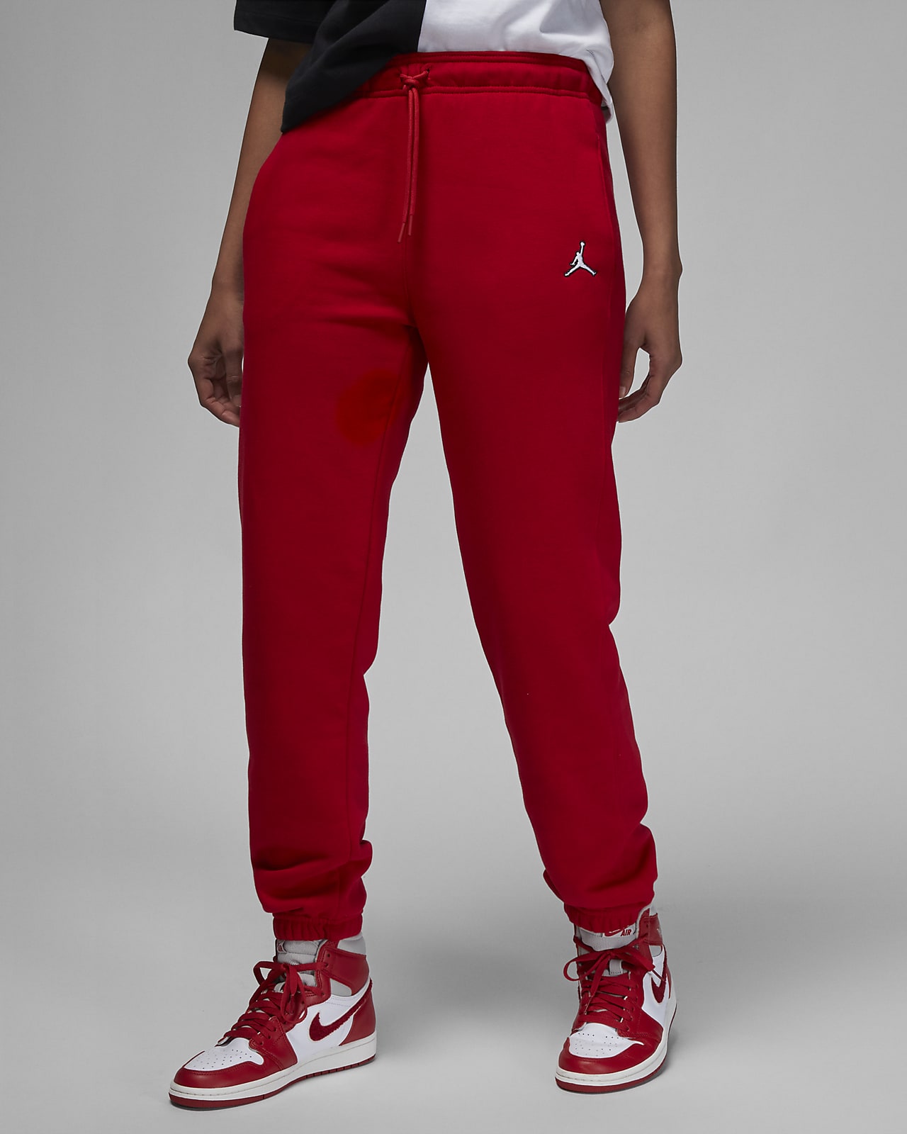 Sobretodo Bolsa Peladura Pants de tejido Fleece para mujer Jordan Brooklyn. Nike.com